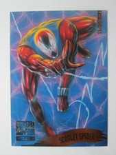 1995 MARVEL MASTERPIECES - BASE CARD - SCARLET SPIDER # 143