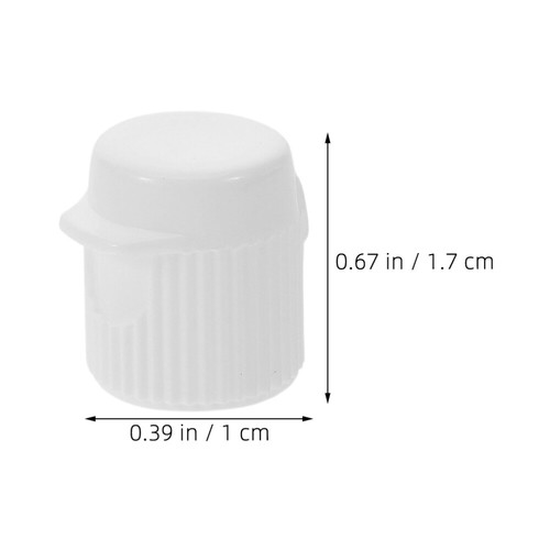 100 Pcs Toothpaste Cap Self Closing No Mess Toothbrush Caps Child - Picture 8 of 12