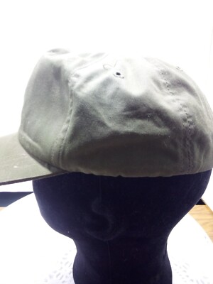 green military hat 7.25 fitted hat army green clean oldie | eBay