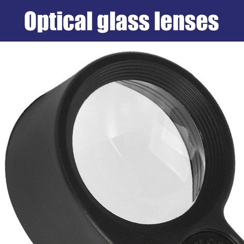 10X 20X 30X 40X Pocket Jewelry Magnifying Glass Coin Loop Loupe-Eye Magnifier - Picture 5 of 40