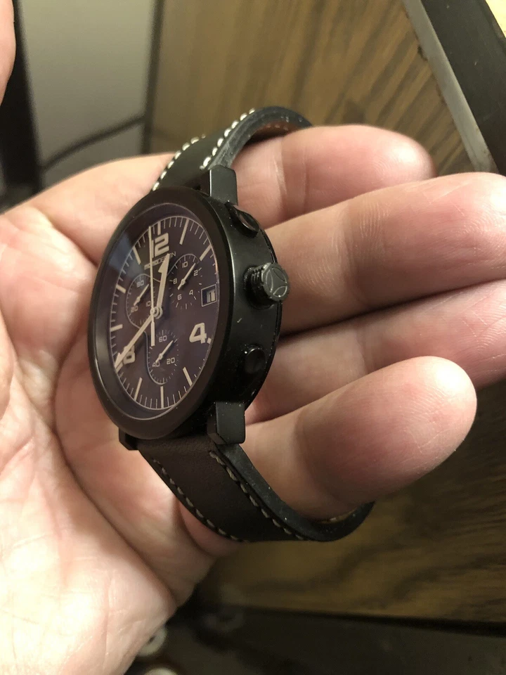 Reloj Pulsera Hombre MOMO DESIGN Cronógrafo Ultra Raro MD-6001 Swiss Rounda 5030-D Foto 3 de 4