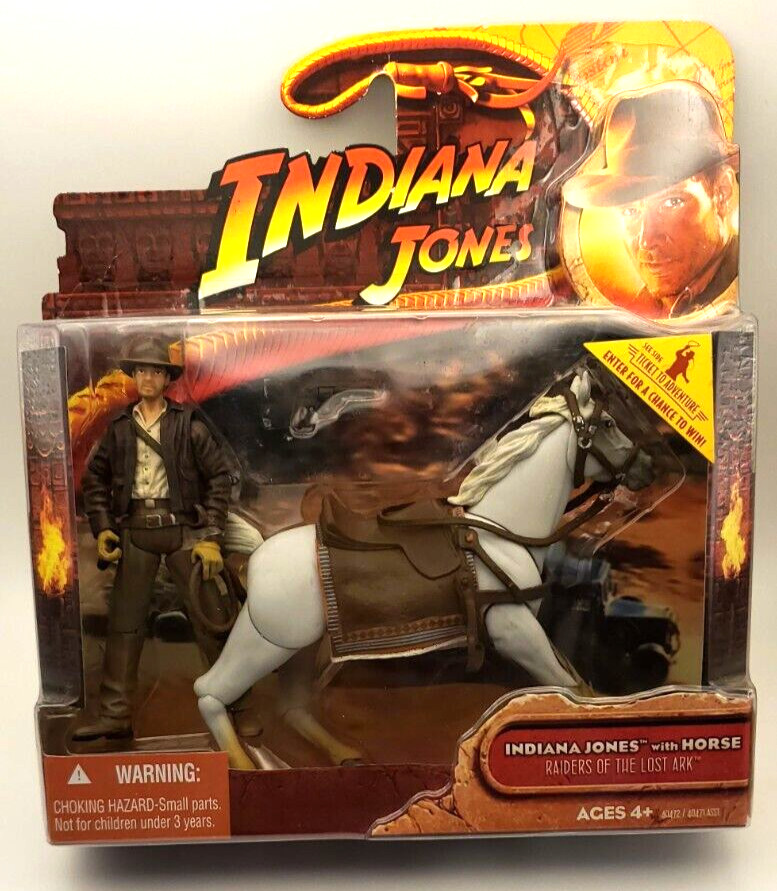 Indiana Jones  With Horse Raiders Of The Lost Arc Hasbro