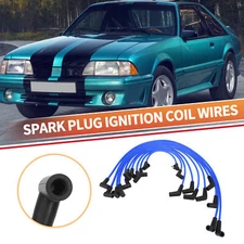 10 Pcs Spark Plug Wire Ignition Coil Cable for Ford F-150 1979-1995 5.0L 5.8L