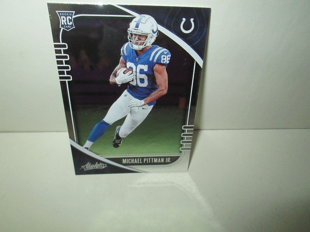 MICHAEL PITTMAN 2020 Panini Absolute card #181 Rookie Rc