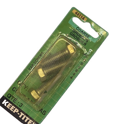 DORMAN KEEP TITE 44114 COARSE CAP SCREWS Bolt 5/16-18X 1 Dorman HELP  44114 