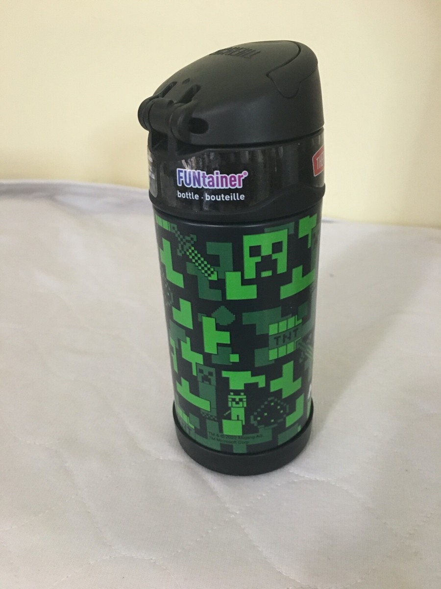 Thermos 12oz Kid's Minecraft Funtainer Insulated Stainless