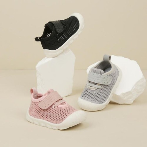 Bebés Niños Pequeños Malla Transpirable Prewalker Niños Niñas Niños Zapatos Planos Suaves para Caminar - Imagen 8 de 17