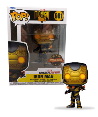 Funko Pop!  Marvel Gamerverse   Midnight Suns : Iron Man  (#981)   Special Edit