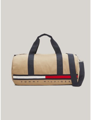 Flag Stripe Logo Duffle