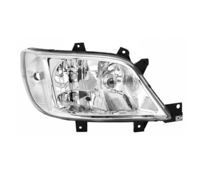 Right Headlight for Mercedes Sprinter 2002 2003 2004 2005 2006 VP784P Chrome LHD