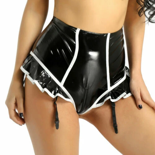 Erotik-Slips, - Slips aus Leder