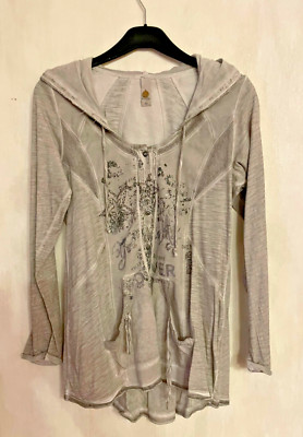 Sehr schöne graue Jacke Bluse in Gr. 40 von Tredy