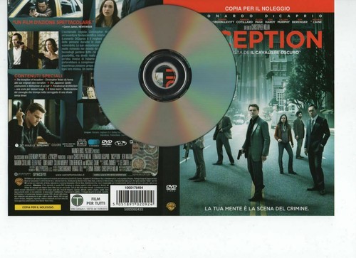 Inception - DVD Ex-NoleggioO_ND007039 - Foto 1 di 1