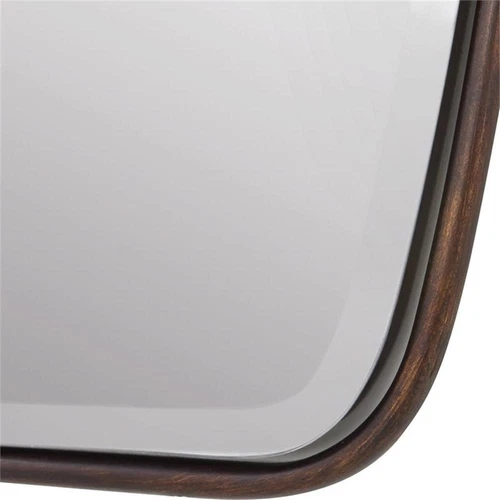 Uttermost Canillo MDF and Metal Floating Beveled Mirror in Dark Bronze - Picture 5 of 6
