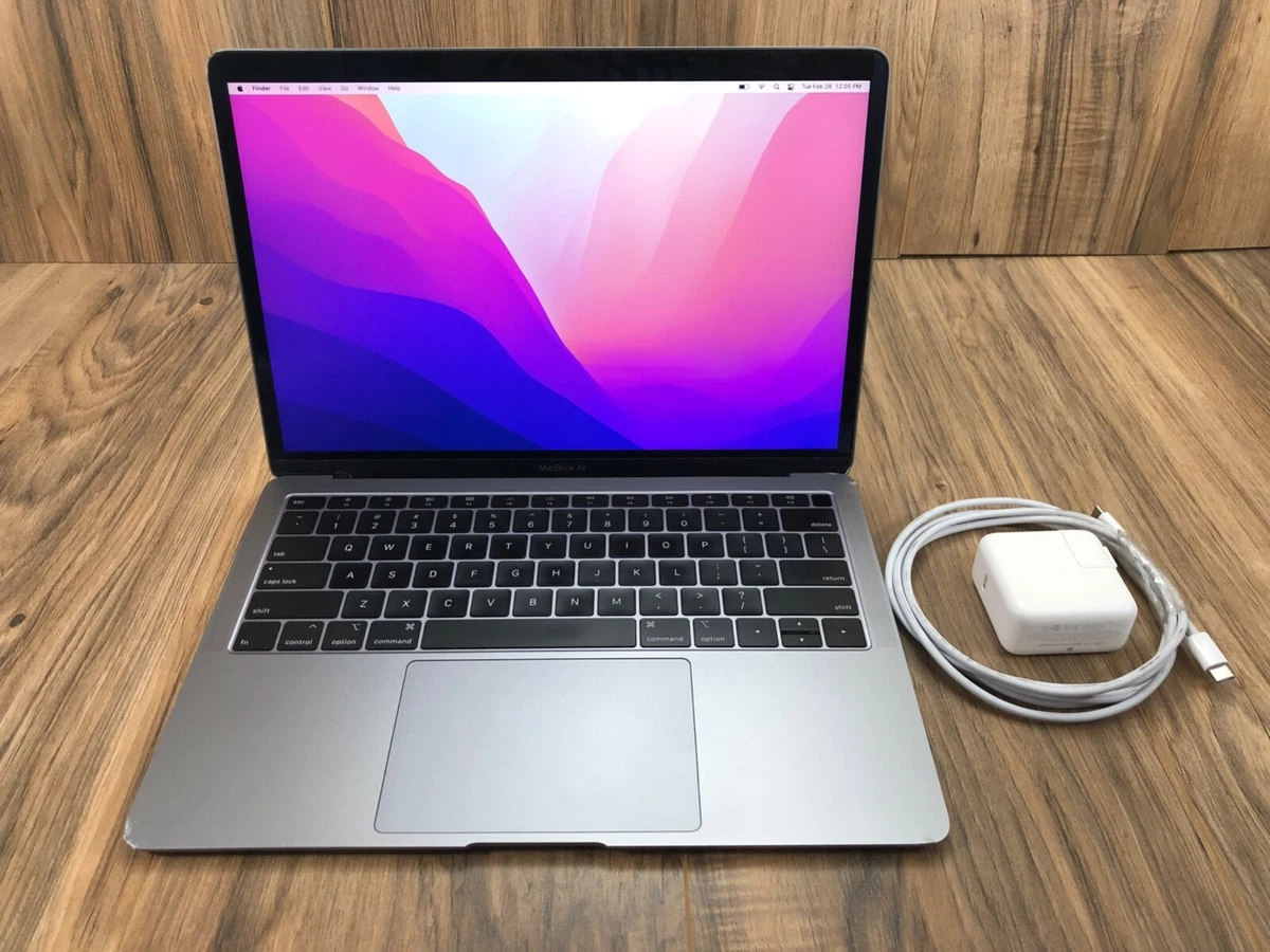 Apple MacBook Air 2019 Space Gray 13&#034; Touch ID 128GB SSD 16GB RAM | eBay