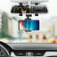 thumbnail 2  - Universal 360 Rotation Car Rear View Mirror Mount Stand GPS Cell Phone Holder US