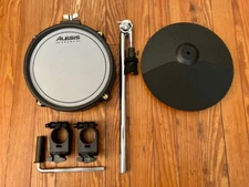Alesis 8" Mesh Surge SE Pad & Cymbal w/21" Arm & 1.5" Clamps NEW Drum E-Drums