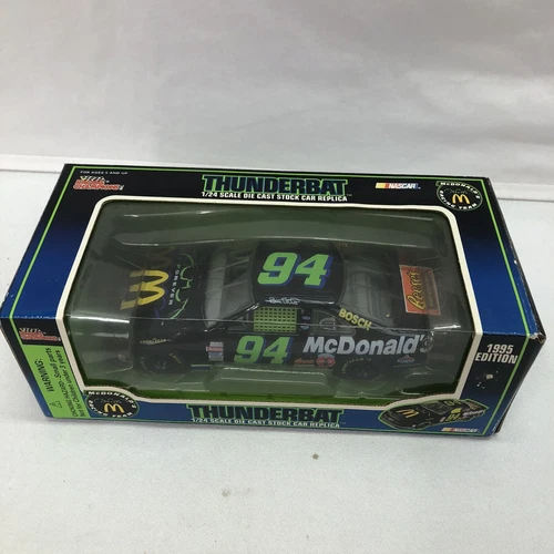 MCDONALDS RACING TEAM BILL ELLIOT 94 THUNDERBAT STOCK CAR 1995 EDITION 1:24
