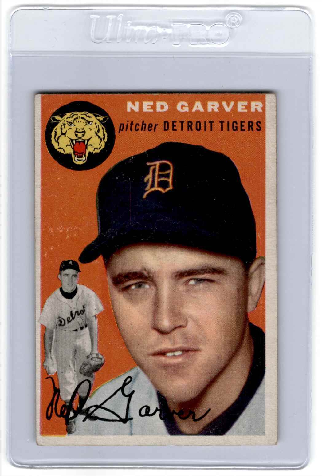 1954 Topps Clean Ned Garver Detroit Tigers #44