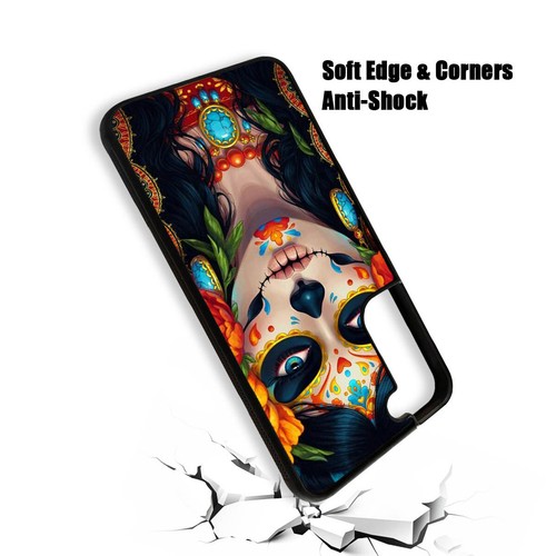 ( For Samsung S22 ) Back Case Cover AJ13306 Sugar Skull - Photo 4 sur 4