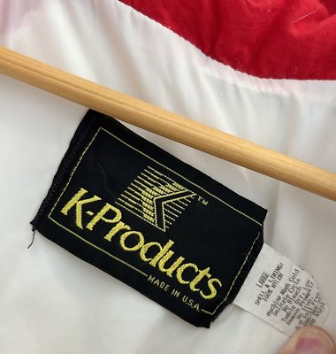 レーシング　チームジャケット本物1980s 美品 Vintage 80s Yokohama Motorsports Racing Jacket Large Checkered