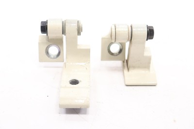 2016 - 2024 MINI CLUBMAN F54 REAR LEFT DOOR HINGE SET OF 2 OEM 7246081 WHITE_850