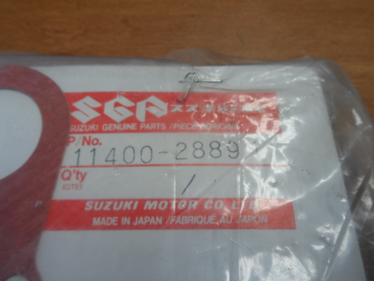 NOS OEM Suzuki Gasket Set 1989 RM250K Off Road 11400-28891 | eBay