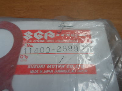 NOS OEM Suzuki Gasket Set 1989 RM250K Off Road 11400-28891 | eBay