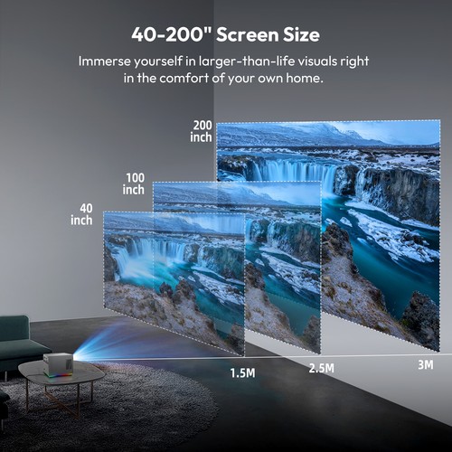 12000 Lumen HD Projector 1080P 5G WiFi Video Home Theater Cinema HDMI USB Beamer - Picture 27 of 36