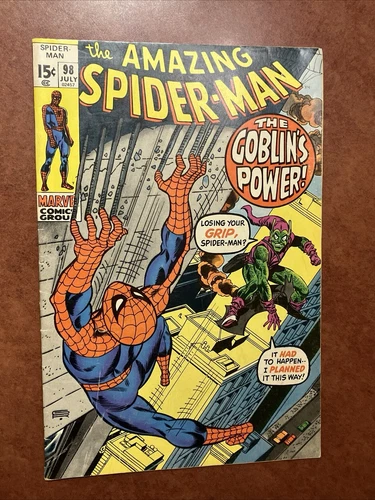 Amazing Spider-Man 98 6.0 FN No Comics Code Drug Issue Green Goblin 1971 Marvel