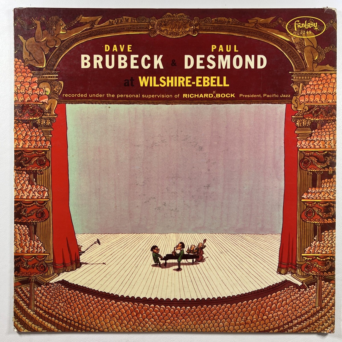 Dave Brubeck & Paul Desmond Wiltshire-Ebell LP/Fantasy 3349 (G