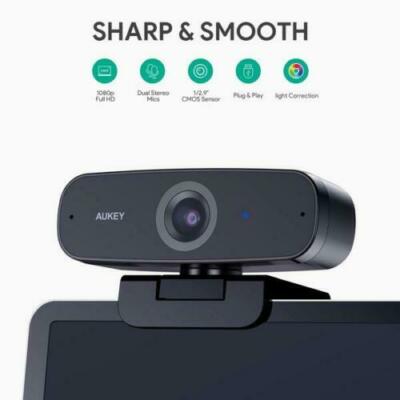 AUKEY Impression 1080p Webcam PC-W3