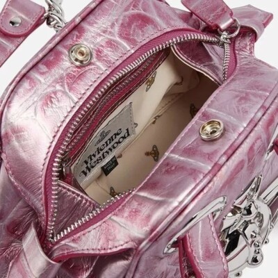 Vivienne Westwood Orb Chain Shoulder Pink outlet New | eBay