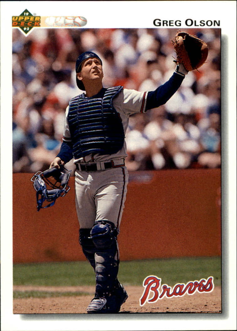 1992 Upper Deck #189 Greg Olson - NM