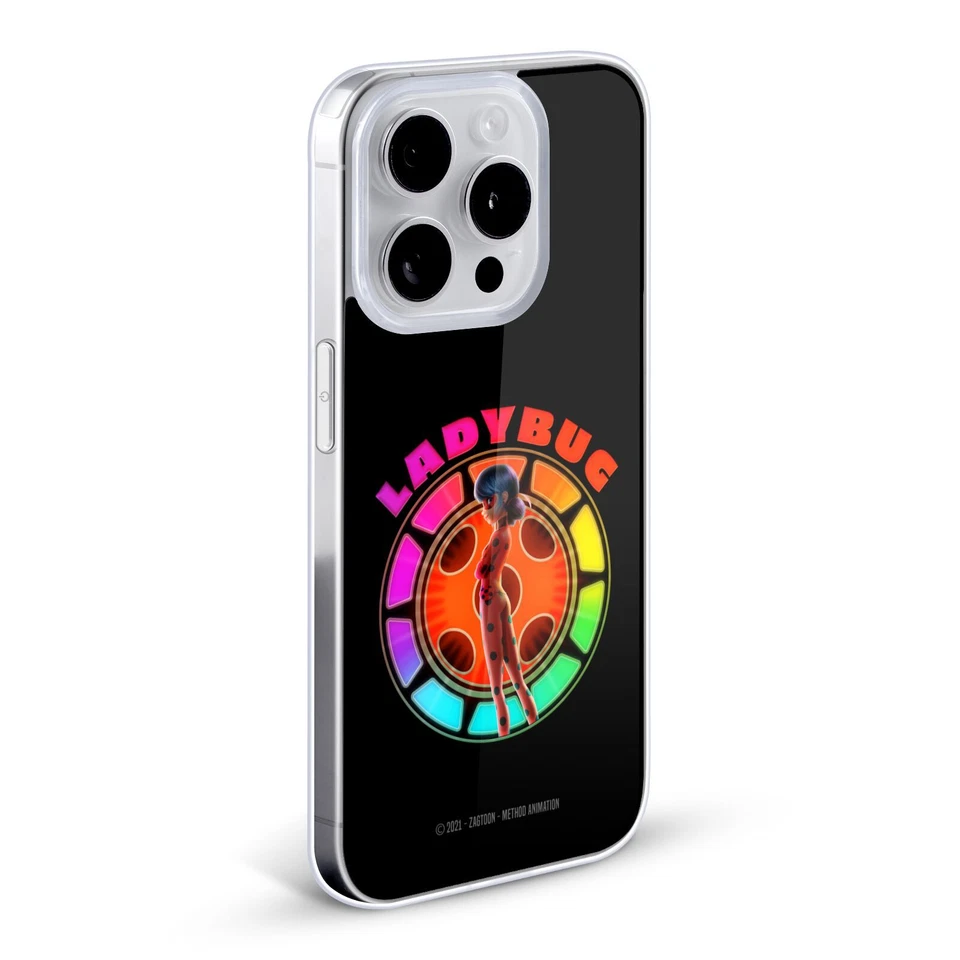 MIRACULOUS TALES OF LADYBUG & CAT NOIR GRAPHICS GEL CASE FOR APPLE iPHONE PHONES - Image 2 of 4