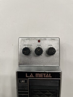 Ibanez LM7 L.A. Metal Distortion LA Rare Vintage Guitar