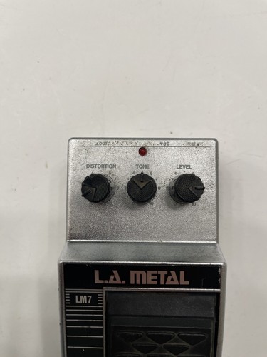 Ibanez LM7 L.A. Metal Distortion LA Rare Vintage Guitar Effect Pedal - Picture 2 of 6