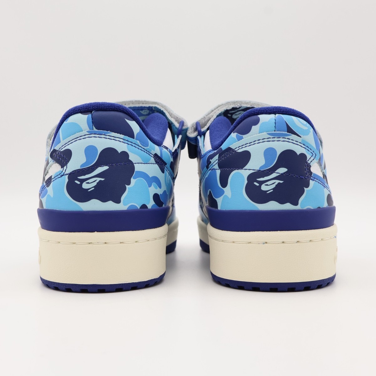 ID4772 BAPE adidas Forum 84 Low 30th Anniversary Blue Camo Cloud