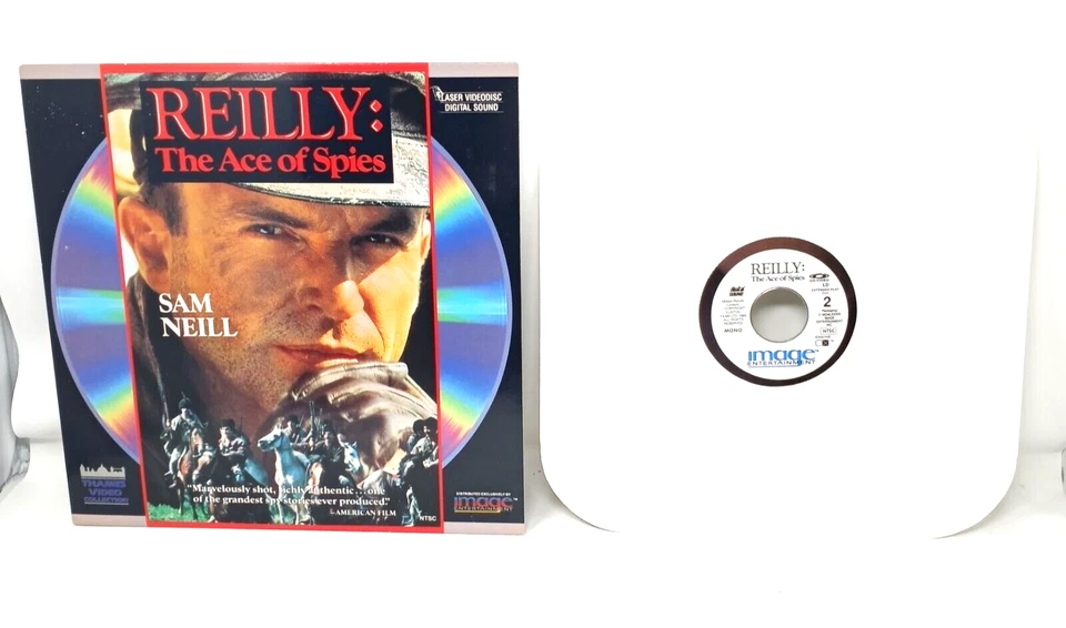 Reilly - The Ace Of Spies Laserdisc - Sam Neill - RARE - - Image 4 of 4