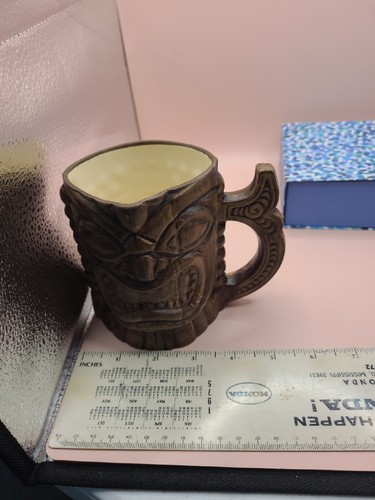 1960 Treasure Craft Hawaii Tiki Mug, Used, Good Condition - Picture 10 of 10