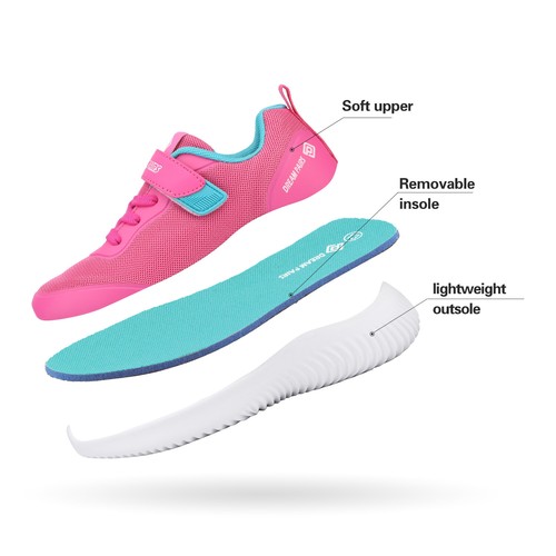 Kids Boys Girls Fashion Sneakers School Athletic Sport Running Tennis Shoes - Picture 17 of 38