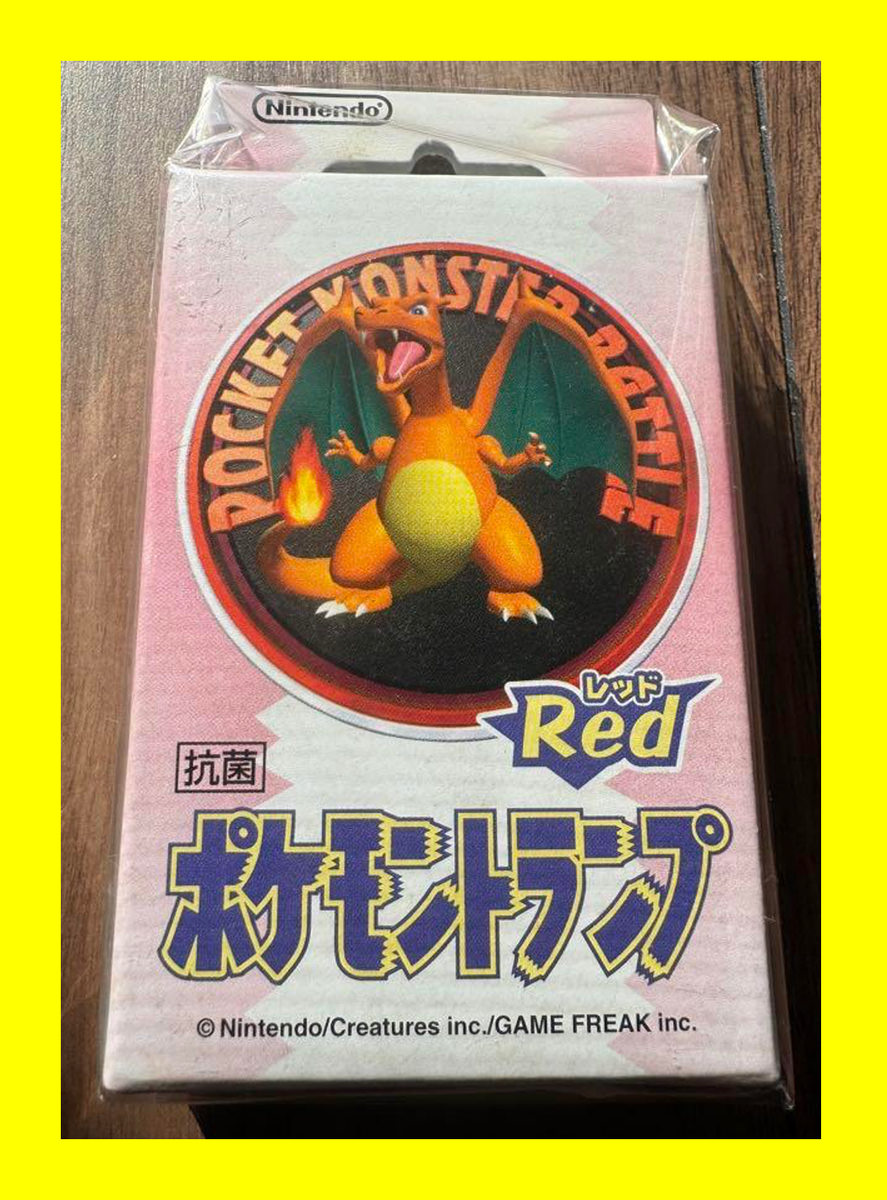 Pocket Monster Poker Playing Cards Red Charizard Japan