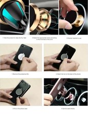 1-12X Lot 360 Degree Magnetic Car Mount Holder Air Vent For Cell Phone Universal