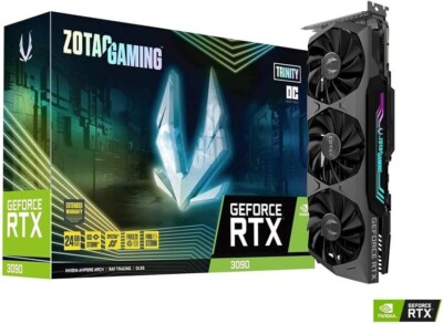 ZOTAC GAMING GeForce RTX 3090 Trinity OC 24GB GDDR6X Graphics Card