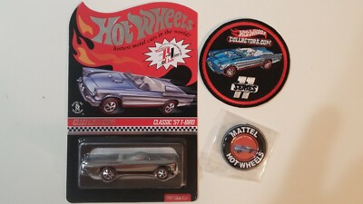 Hot Wheels Rlc Verein Exclusive 2012 Auto Classic '57 T-Bird W / Flecken Chrom