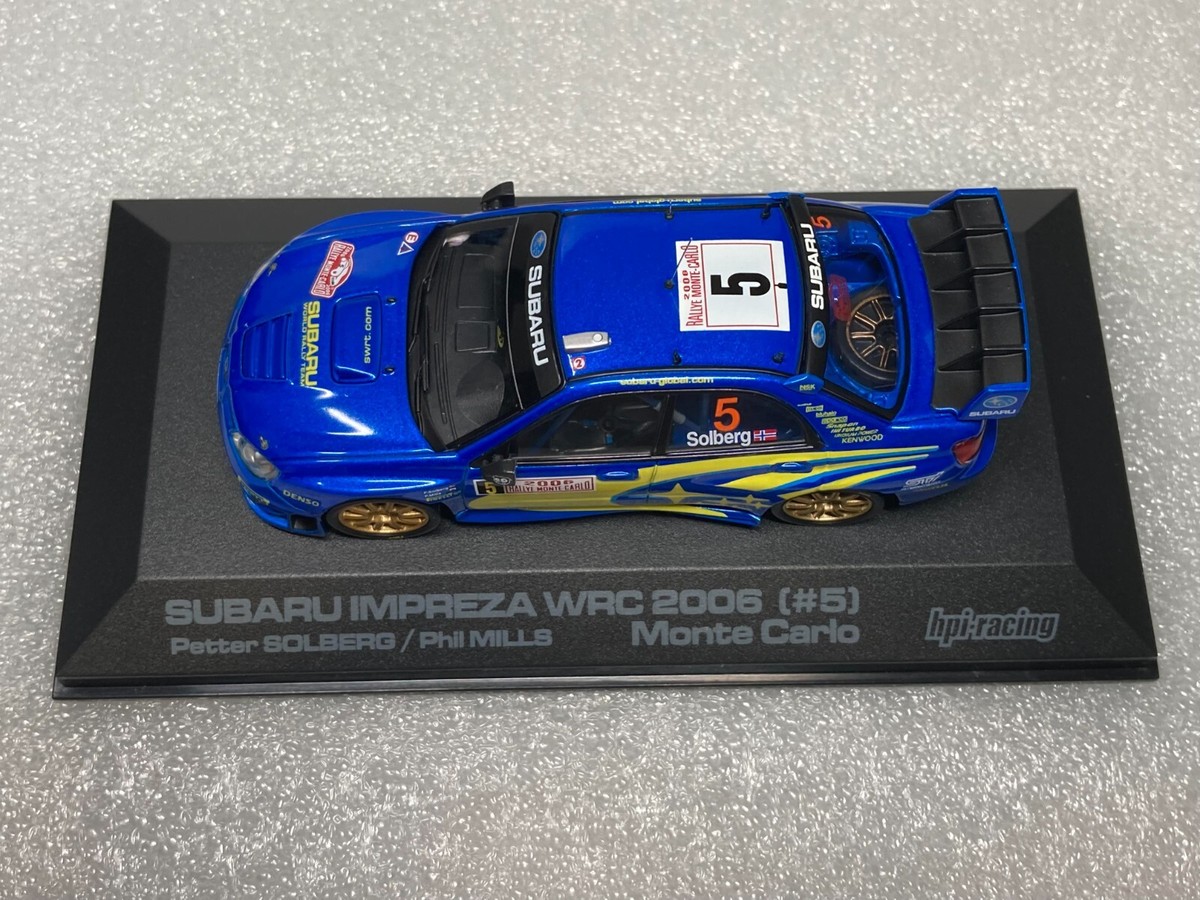 HPI Racing 1/43 943 SUBARU IMPREZA WRC 2006 Monte Carlo (#5 HPI Racing 1/43 943 SUBARU IMPREZA WRC 2006 Monte Carlo (#5