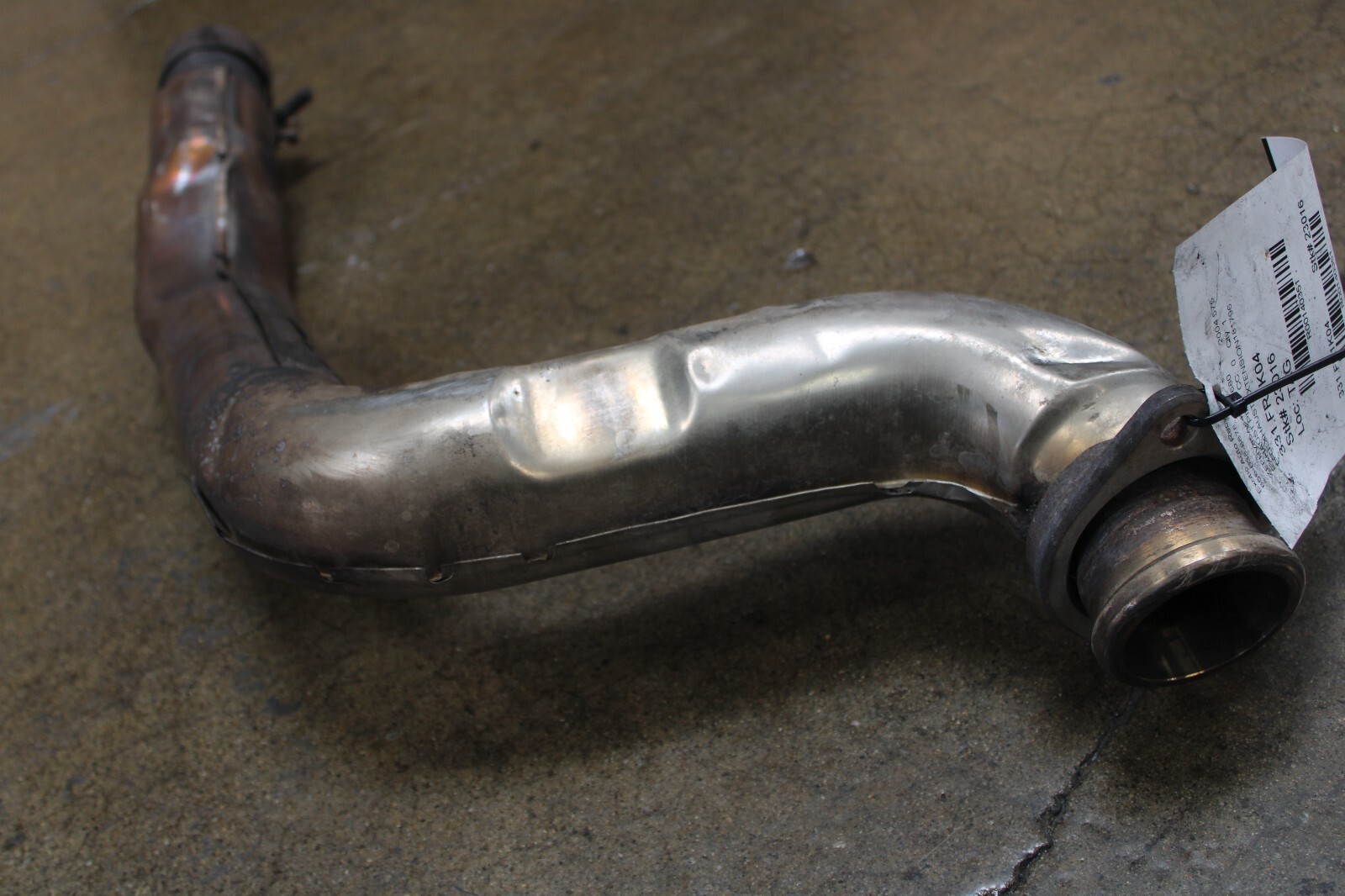Ferrari 575, LH, Left, Exhaust Pipe Extension, Used, P/N 181796