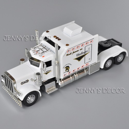 1:40 Scale Diecast Model Semi Truck Toys Peterbilt 389 Tractor Miniature Replica - Picture 12 of 17