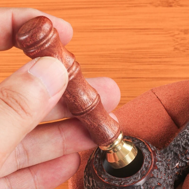 Wooden Metal Tobacco Pipe Tamper Tool Smoke Cleaner Presser Accessory