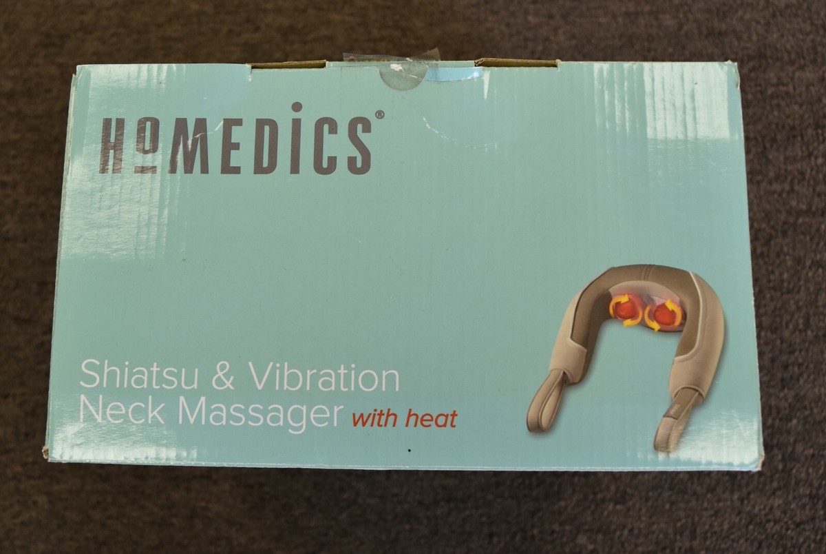 Homedics Shiatsu & Vibration Neck Massager with Heat